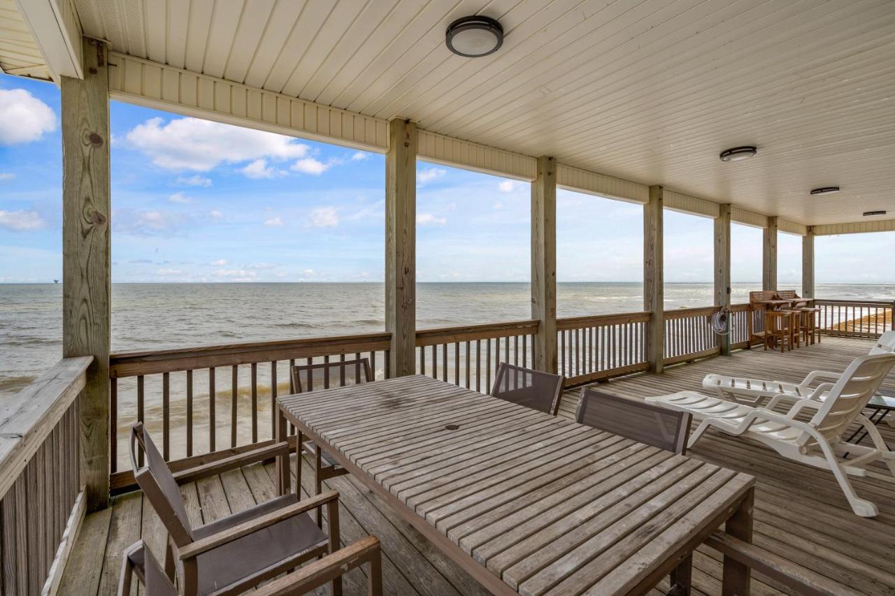 Marisol - Pet Friendly And Gulf Front! Enjoy The Large Deck With Amazing Views! Home Dauphin Island Exterior foto